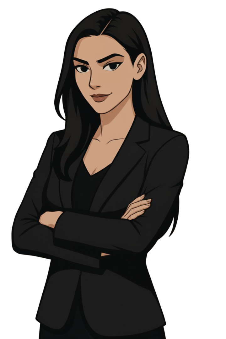 Mauve AI Assistant Character - Professional Productivity Tool